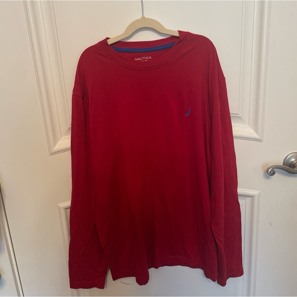 Red Long-Sleeve Tshirt